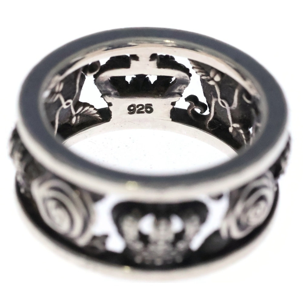 Justin Davis(ジャスティンデイヴィス) MY LOVE マイラブリング クラウン ローズ シルバー