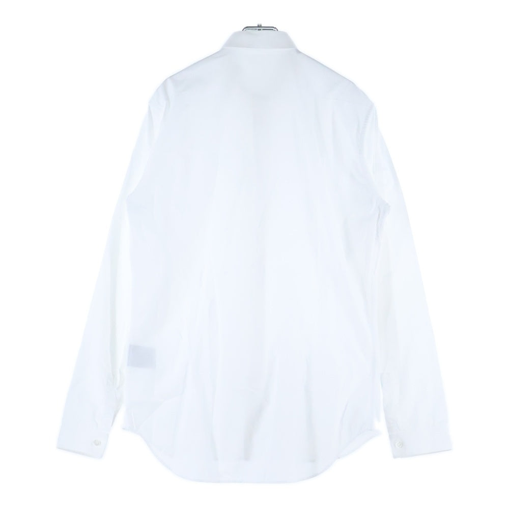 DIOR(ディオール) 18SS Long Sleeve White Shirt ロゴ刺繍 レギュラーカラー長袖シャツ 463C541W6680