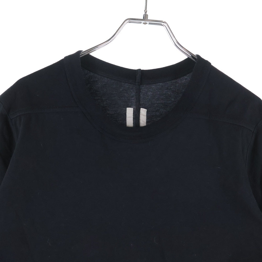 Rick Owens(リックオウエンス) 24SS SHORT LEVEL TEE ショートレベル 半袖Tシャツ ブラック RU01D3265-JA