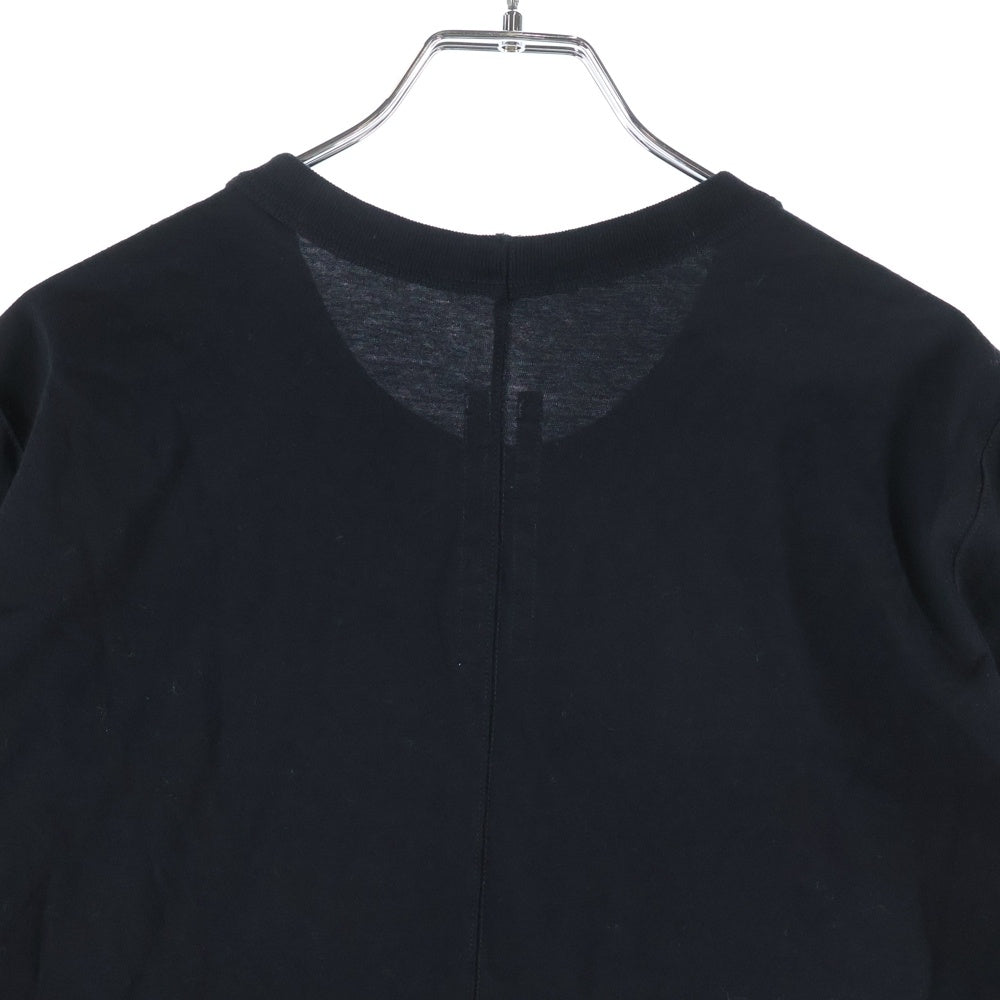 Rick Owens(リックオウエンス) 24SS SHORT LEVEL TEE ショートレベル 半袖Tシャツ ブラック RU01D3265-JA