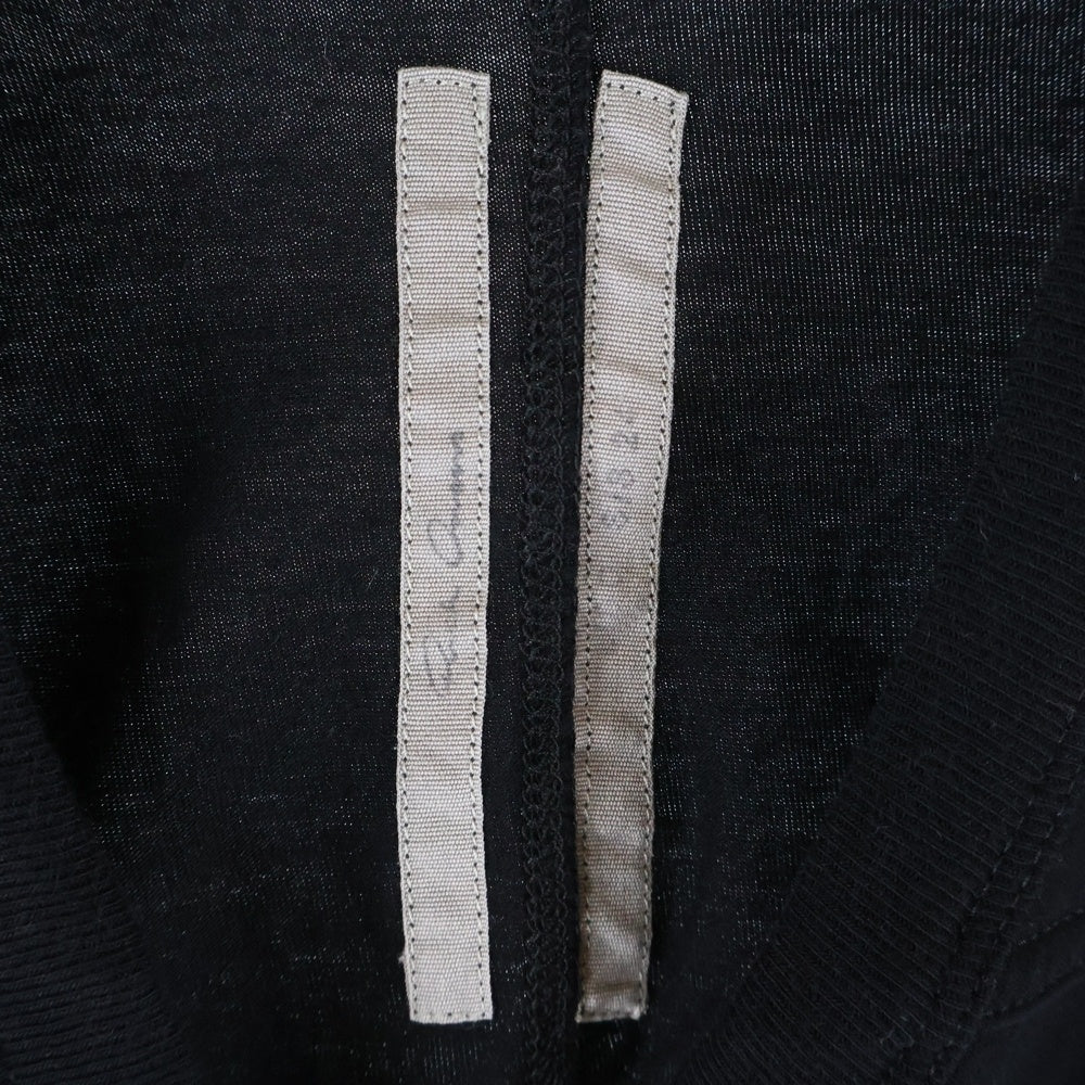 Rick Owens(リックオウエンス) 24SS SHORT LEVEL TEE ショートレベル 半袖Tシャツ ブラック RU01D3265-JA