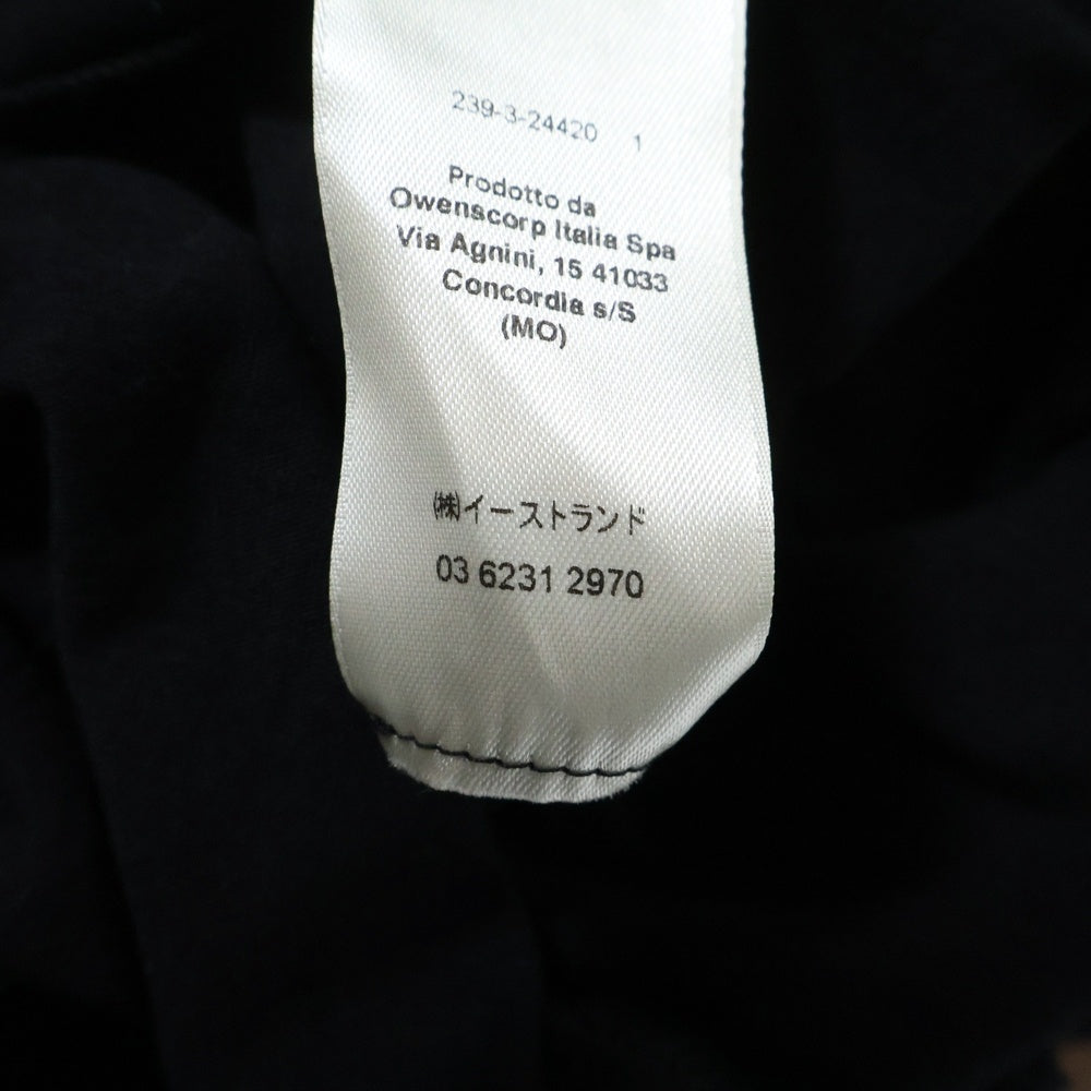 Rick Owens(リックオウエンス) 24SS SHORT LEVEL TEE ショートレベル 半袖Tシャツ ブラック RU01D3265-JA