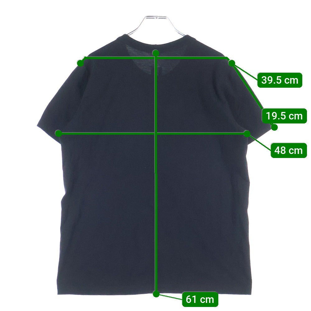 Rick Owens(リックオウエンス) 24SS SHORT LEVEL TEE ショートレベル 半袖Tシャツ ブラック RU01D3265-JA