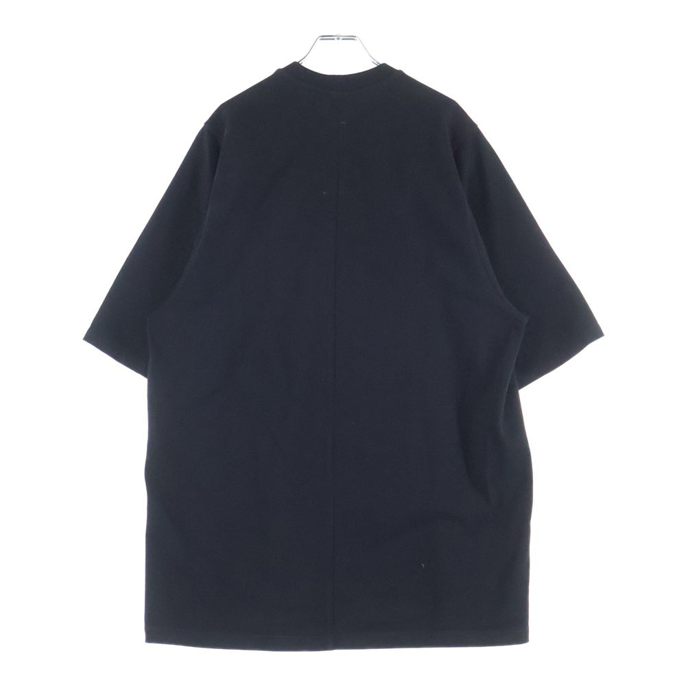 Rick Owens(リックオウエンス) 24AW レベル半袖クルーネック Tシャツ ブラック RU02D6249-BA