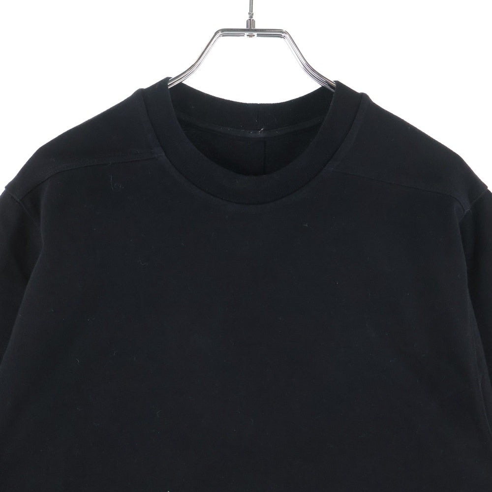 Rick Owens(リックオウエンス) 24AW レベル半袖クルーネック Tシャツ ブラック RU02D6249-BA