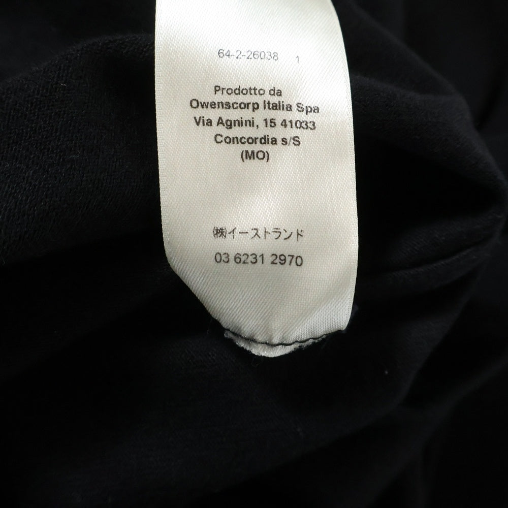 Rick Owens(リックオウエンス) 24AW レベル半袖クルーネック Tシャツ ブラック RU02D6249-BA