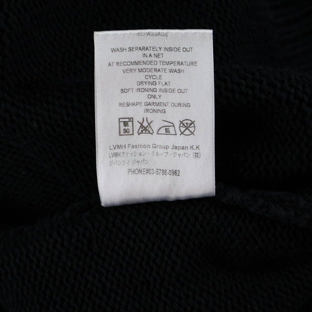 GIVENCHY(ジバンシィ) 4G フロントロゴ ダメージ加工ニット ブラック BW903D4Z2E