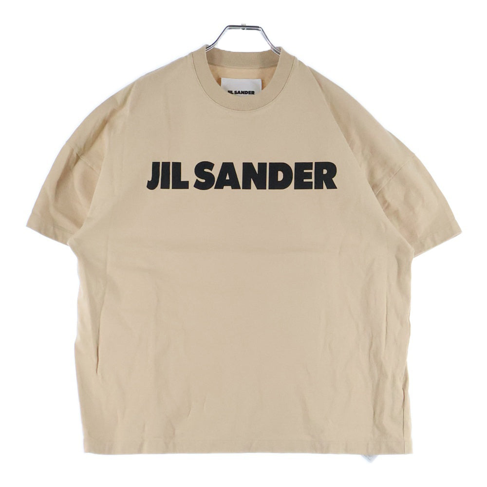 JIL SANDER(ジルサンダー) T-Shirt ロゴプリント 半袖Tシャツ ベージュ J21GC0001 J20215