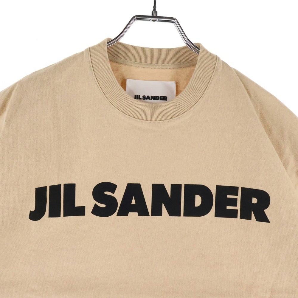 JIL SANDER(ジルサンダー) T-Shirt ロゴプリント 半袖Tシャツ ベージュ J21GC0001 J20215