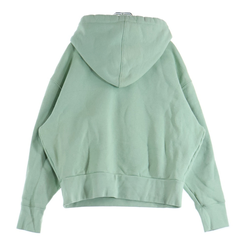 ami paris(アミパリス) フロントロゴワッペン プルオーバーパーカー グリーン H19J038.746