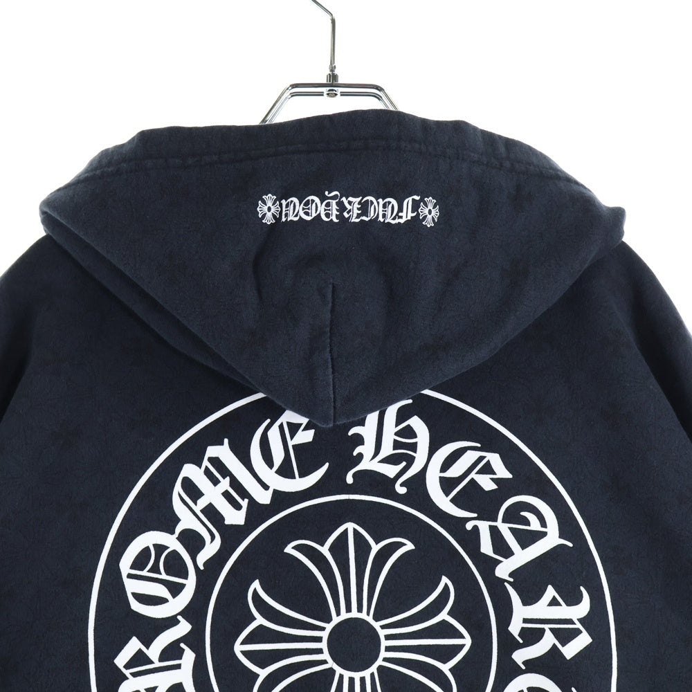CHROME HEARTS(クロムハーツ) SWTSHRT HD ZIP CHプラス総柄プリントジップパーカー