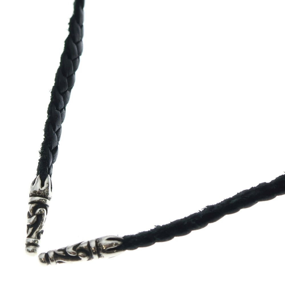 CHROME HEARTS(クロムハーツ) LEATHER BRAID スクロールレザーブレード