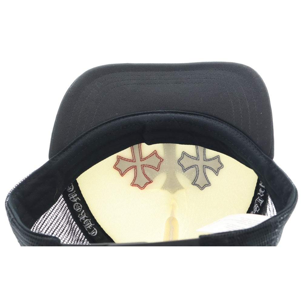 CHROME HEARTS(クロムハーツ) TRUCKER CAP トリコロール セメタリー クロスパッチ トラッカー キャップ 帽子 マルチ
