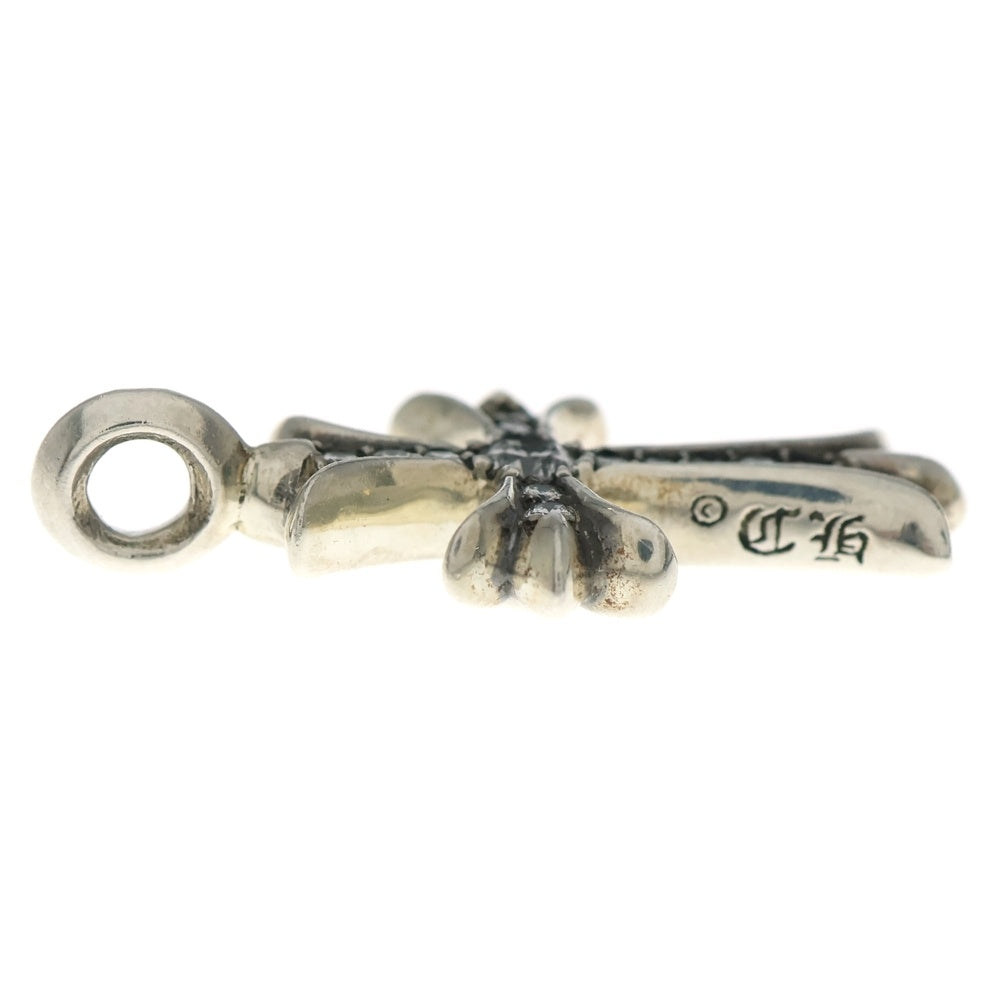 CHROME HEARTS(クロムハーツ) TNY CRSF P/DIA タイニーファットクロス PAVEダイヤ ペンダントトップ シルバー BCA323