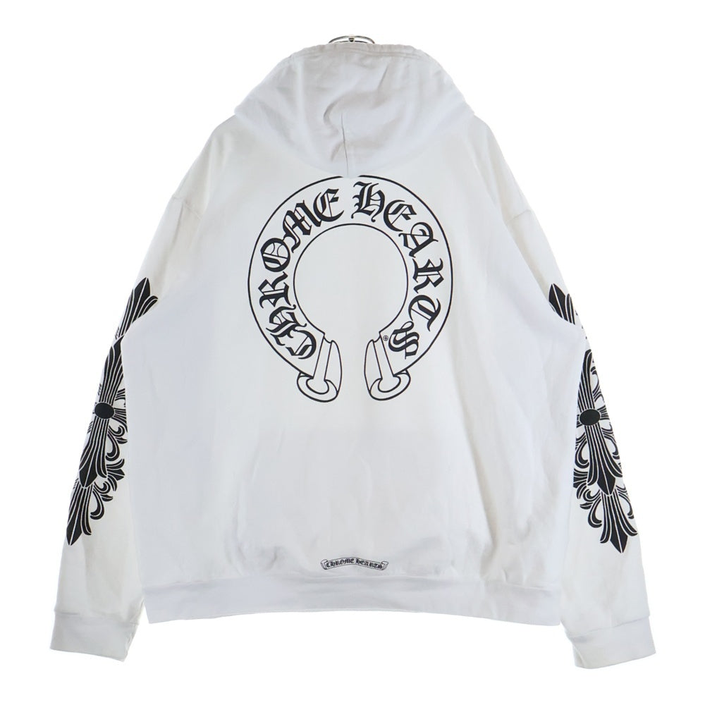 CHROME HEARTS(クロムハーツ) SWTSHRT PLVR 袖フローラルバックホース 