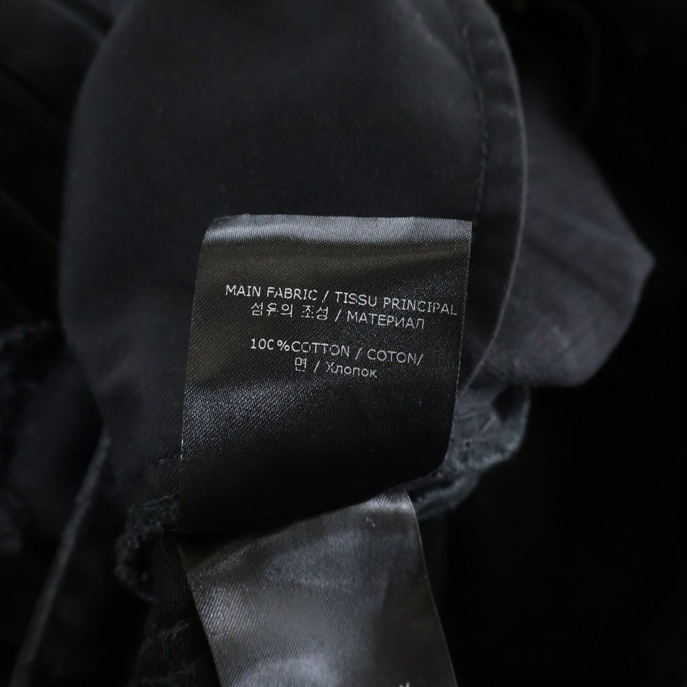 VETEMENTS(ヴェトモン) Destroy Denim Pants デストロイ デニムパンツ ブラック UE64PA130B