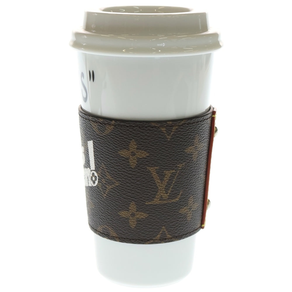 LOUIS VUITTON(ルイヴィトン) モノグラム カップ ルイ タンブラー カップ 陶器 ホワイト GI0653 LV0029 レディース