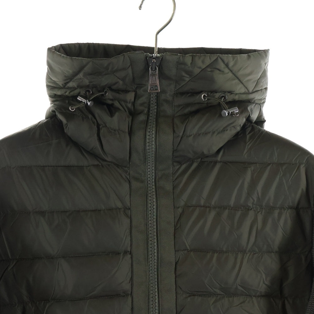 MONCLER(モンクレール) 2021AW CARDIGAN TRICOT ニット切替ダウンジャケット カーキ レディース