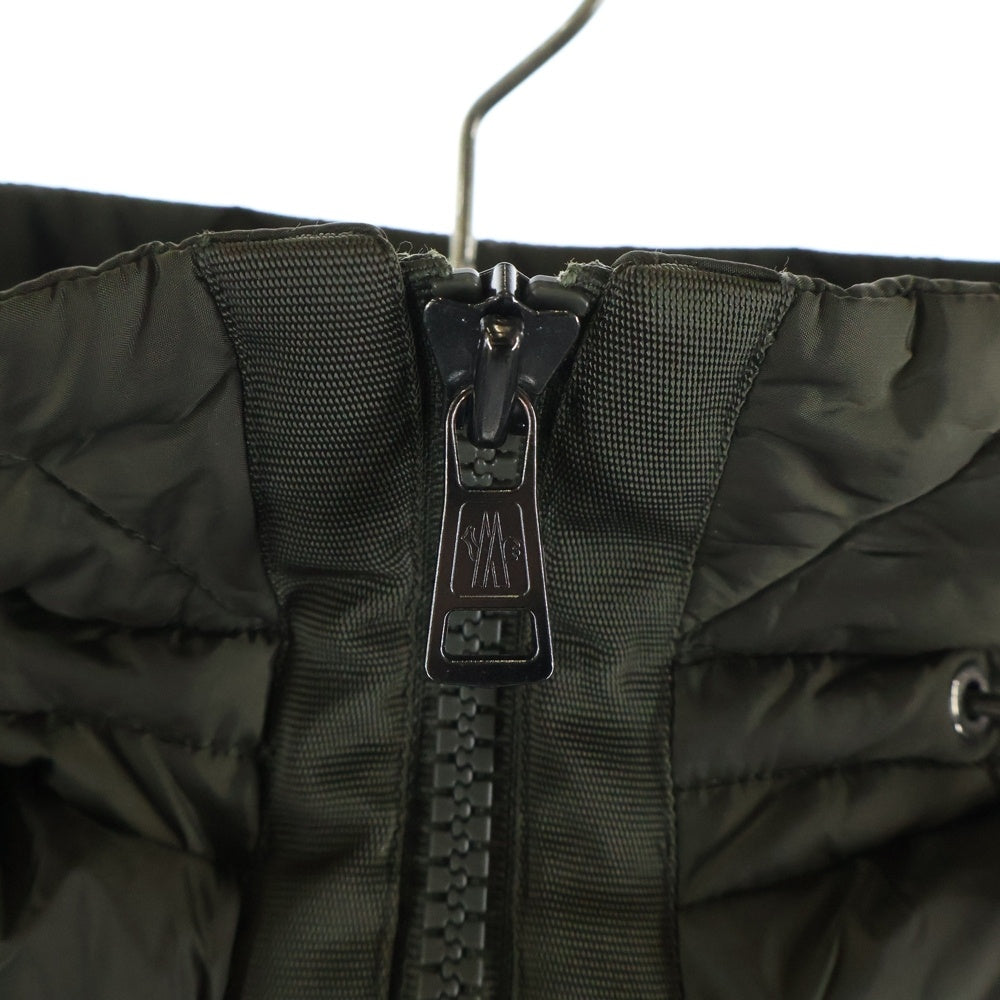 MONCLER(モンクレール) 2021AW CARDIGAN TRICOT ニット切替ダウンジャケット カーキ レディース