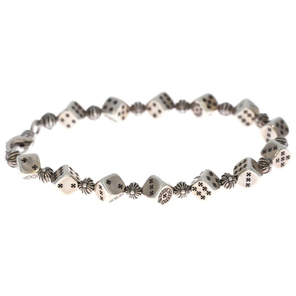CHROME HEARTS(クロムハーツ) Dice Bead ダイスビーズ ダイスビーズ ブレスレット シルバー