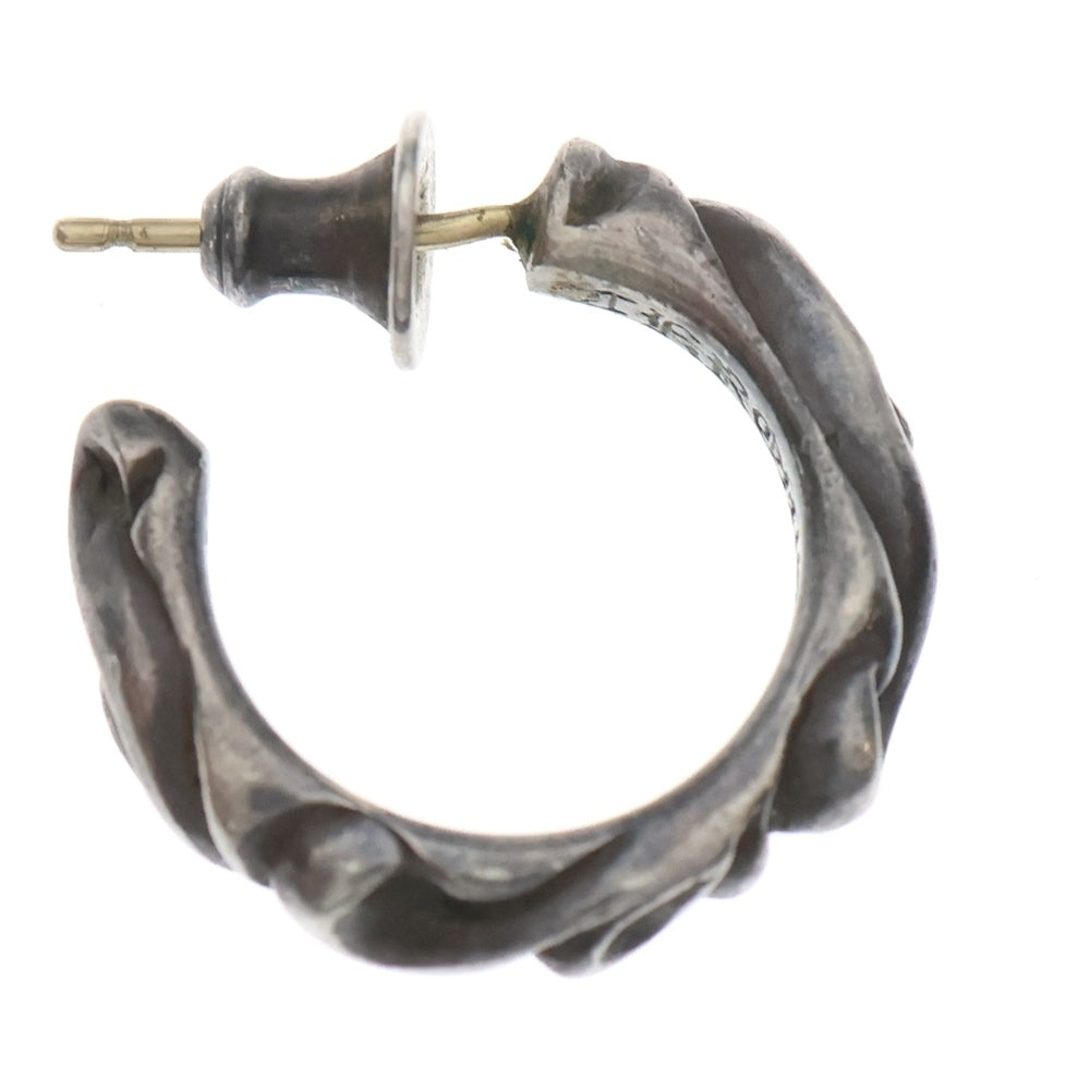 CHROME HEARTS(クロムハーツ) HOOP SCROOL スクロール フープピアス シルバー BCA102