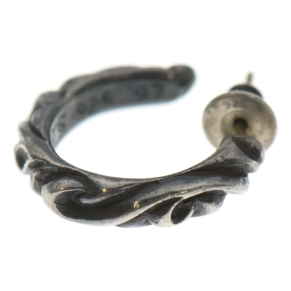 CHROME HEARTS(クロムハーツ) HOOP SCROOL スクロール フープピアス シルバー BCA102