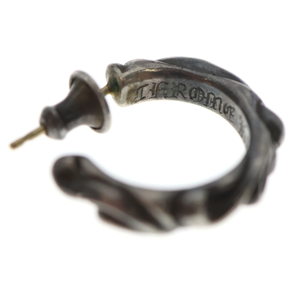 CHROME HEARTS(クロムハーツ) HOOP SCROOL スクロール フープピアス シルバー BCA102