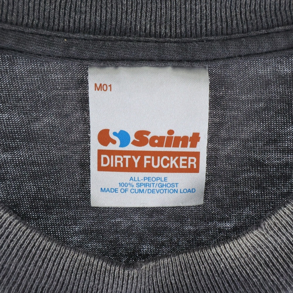 SAINT MICHAEL(セントマイケル) 2025AW SAINT セイント エックス Tシャツ 半袖カットソー プリントTシャツ