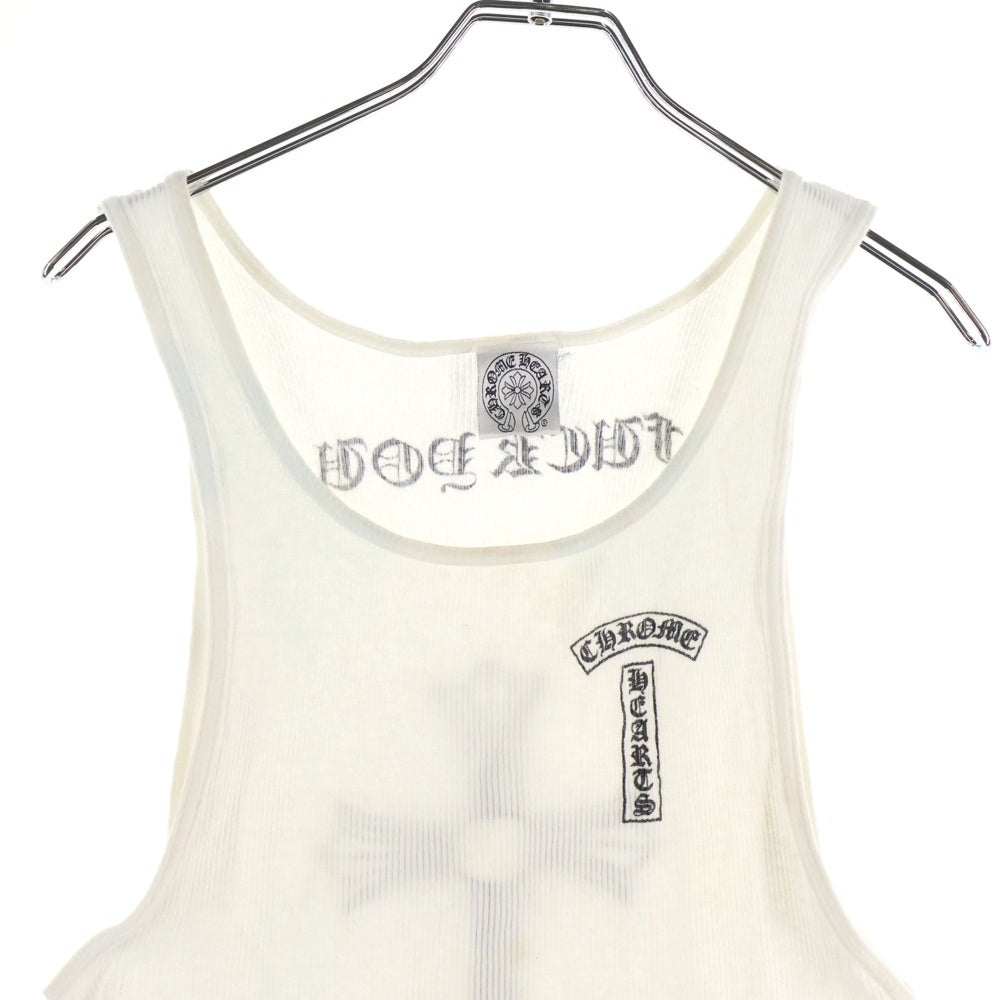 CHROME HEARTS(クロムハーツ) OLD FUCK YOU TANK TOP ファックユー タンクトップ ノースリーブ ホワイト
