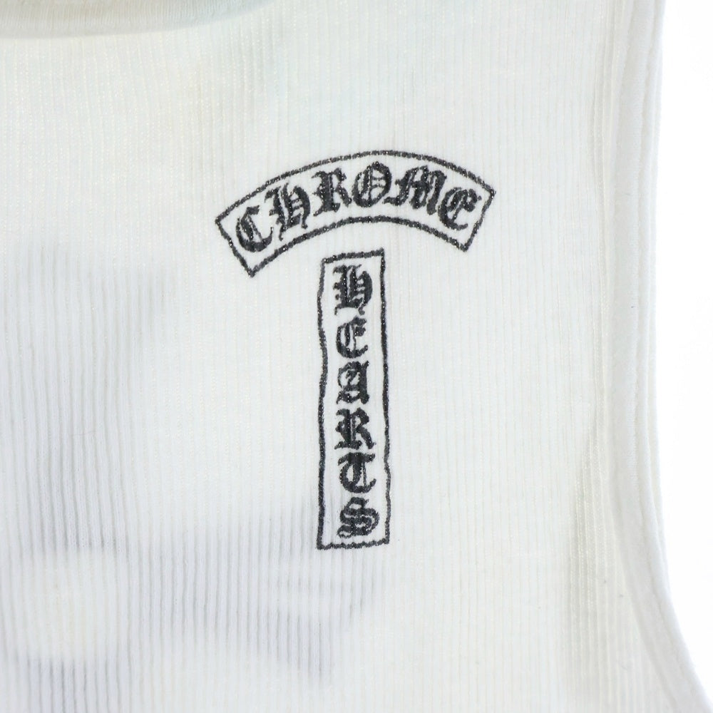 CHROME HEARTS(クロムハーツ) OLD FUCK YOU TANK TOP ファックユー タンクトップ ノースリーブ ホワイト