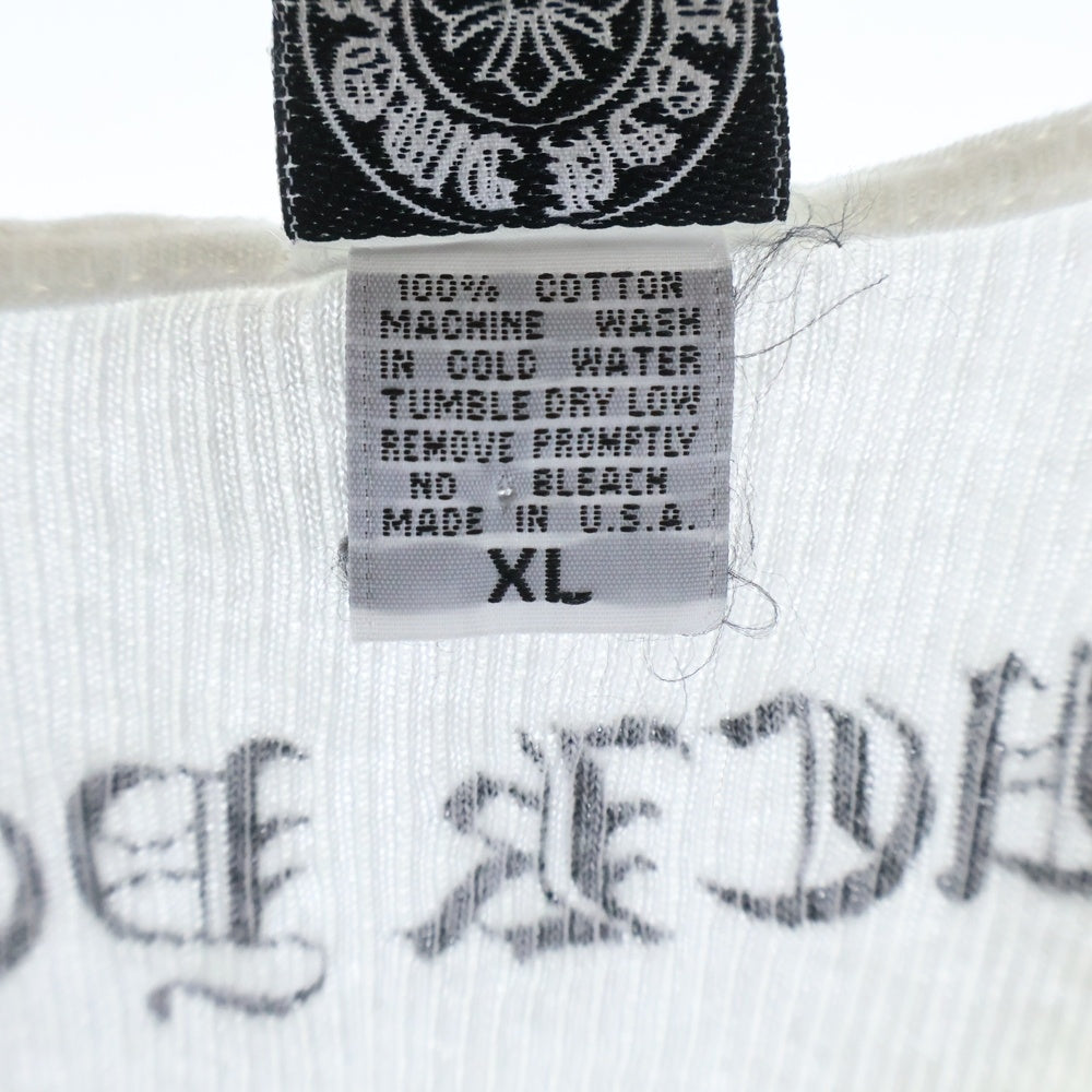 CHROME HEARTS(クロムハーツ) OLD FUCK YOU TANK TOP ファックユー タンクトップ ノースリーブ ホワイト
