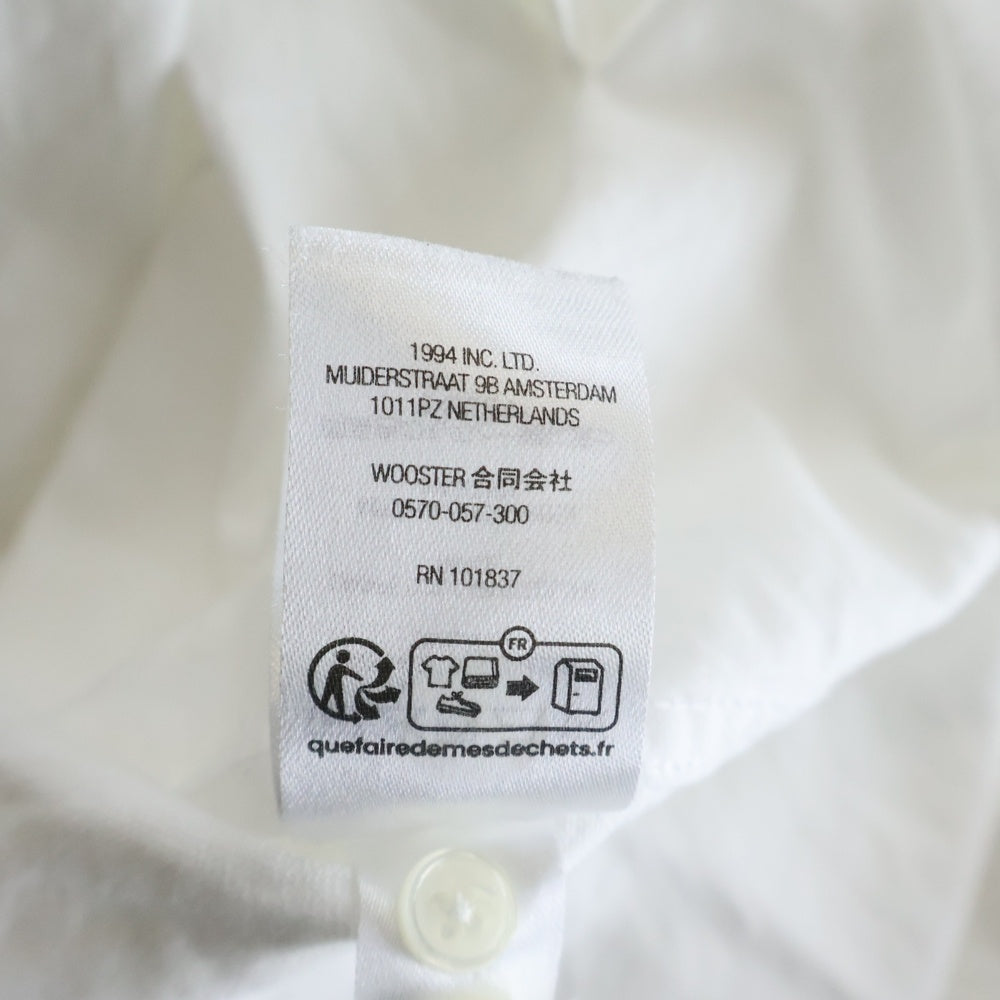 SUPREME(シュプリーム) 23SS Loose Fit S/S Oxford Shirt ルーズフィットショートスリーブ半袖シャツ ホワイト