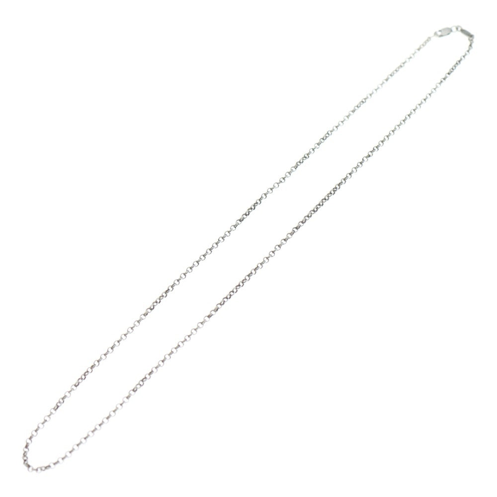 CHROME HEARTS(クロムハーツ) NECKCHAIN R20 ロールチェーンネックレス 20inch シルバー BCA084