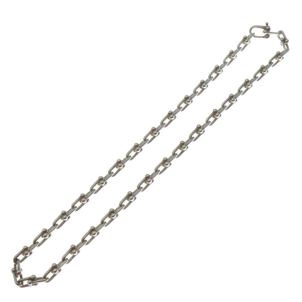TIFFANY & Co.(ティファニー) ハードウェア スモールリンク ネックレス シルバー