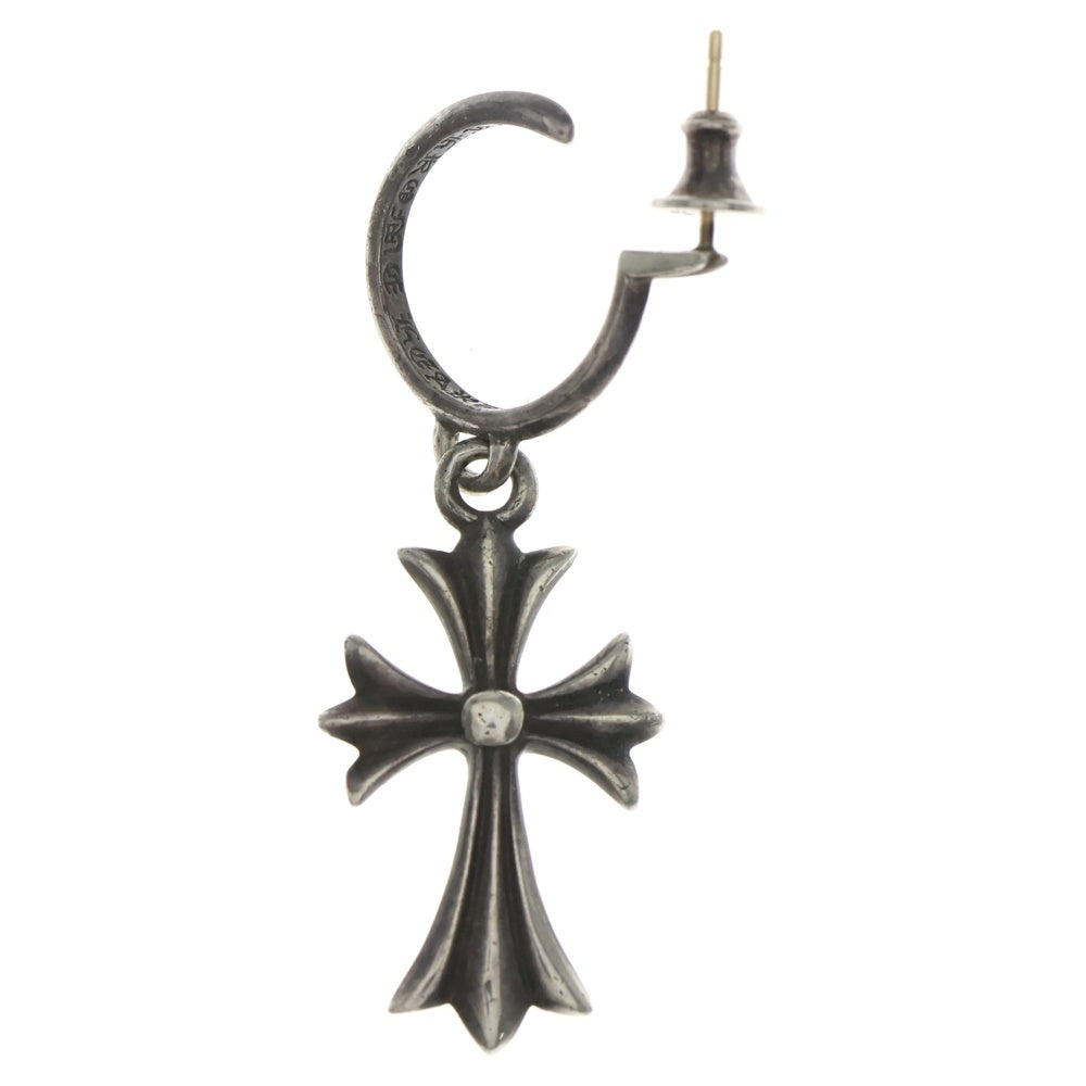 CHROME HEARTS(クロムハーツ) TINY CH CROSS タイニーCHクロス フープピアス シルバー BCA115