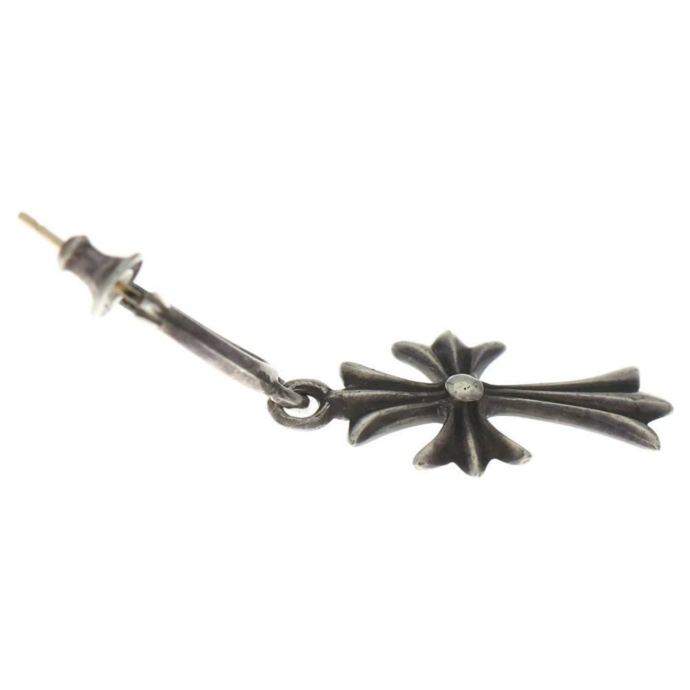 CHROME HEARTS(クロムハーツ) TINY CH CROSS タイニーCHクロス フープピアス シルバー BCA115