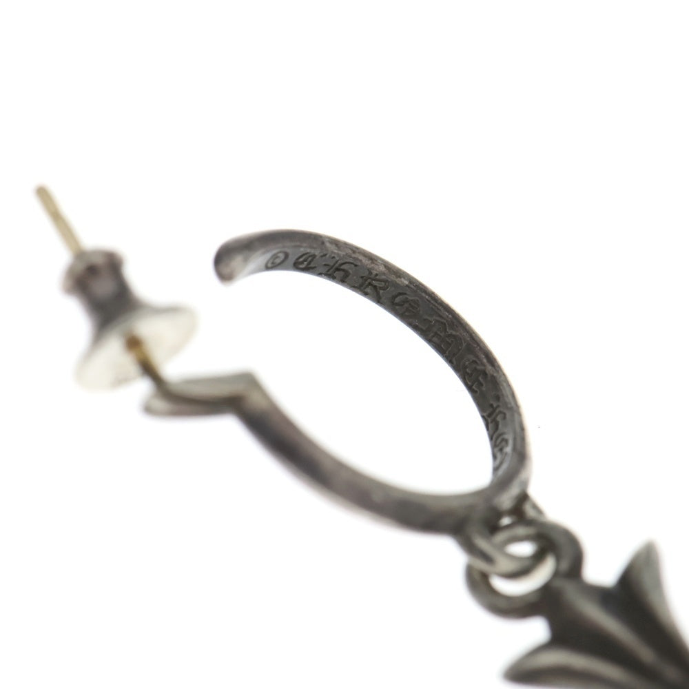 CHROME HEARTS(クロムハーツ) TINY CH CROSS タイニーCHクロス フープピアス シルバー BCA115