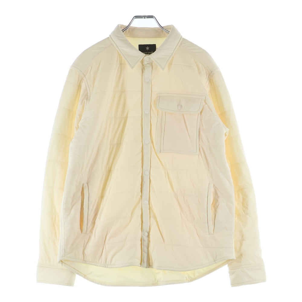 snow peak(スノーピーク) Flexible Insulated Shirt フレキシブルインサレーションシャツ アイボリー SW-18AU008