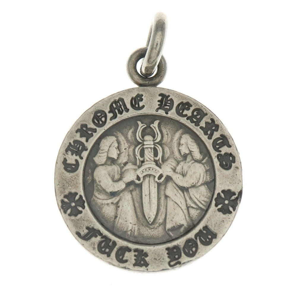 CHROME HEARTS(クロムハーツ) CHRM ANGL MDL V1 エンジェルメダルチャーム ペンダントトップ シルバーBCA229