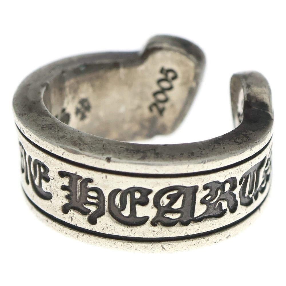 CHROME HEARTS(クロムハーツ) LG SCROLL LABEL ラージスクロールラベル リング シルバーBCA383