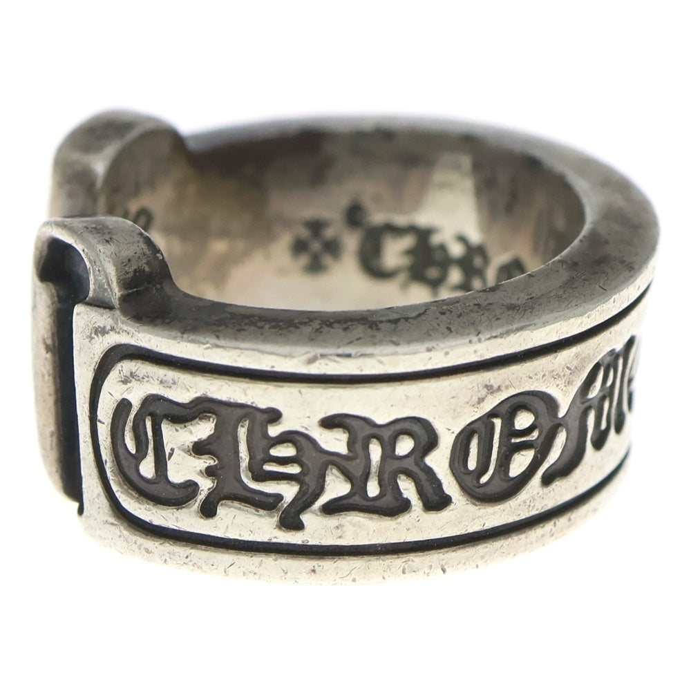 CHROME HEARTS(クロムハーツ) LG SCROLL LABEL ラージスクロールラベル リング シルバーBCA383