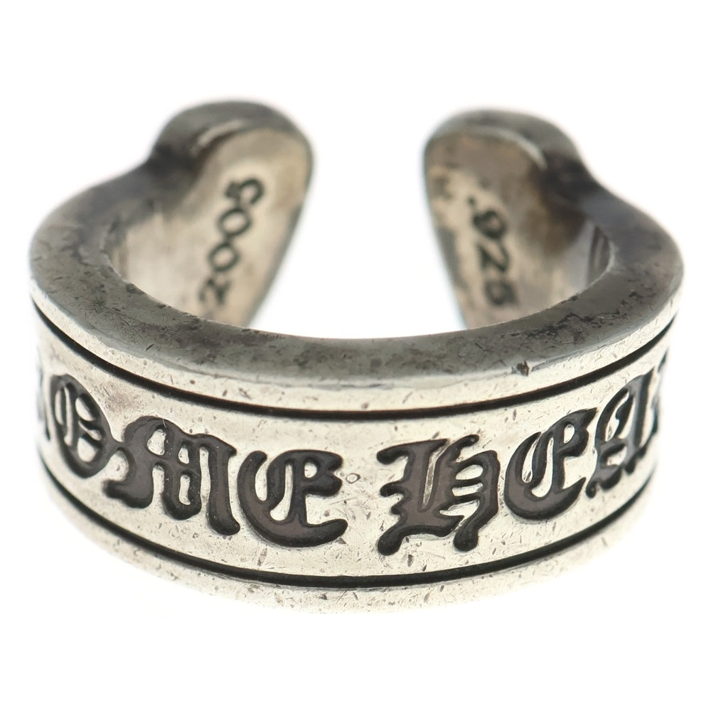 CHROME HEARTS(クロムハーツ) LG SCROLL LABEL ラージスクロールラベル リング シルバーBCA383