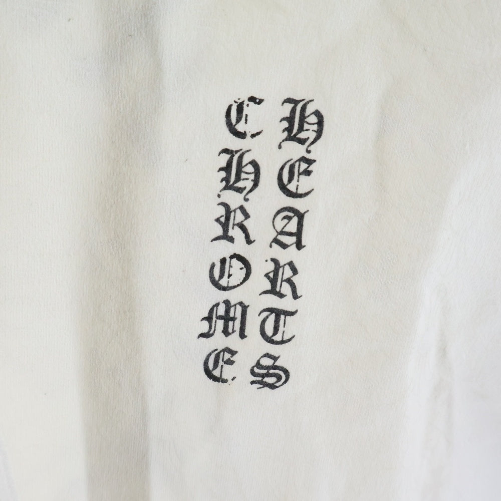 CHROME HEARTS(クロムハーツ) SWTSHRT PLVR CHプラス総柄プルオーバーパーカー ホワイト