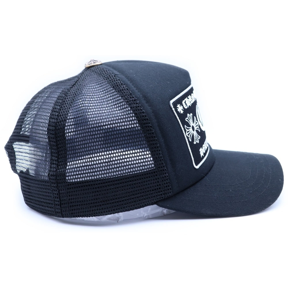 CHROME HEARTS(クロムハーツ) TRUCKER CAP CHパッチメッシュトラッカーキャップ クロスボール付 帽子 ブラック
