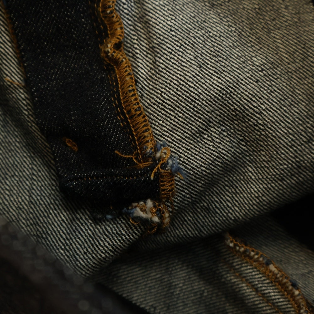 incarnation(インカネーション) サイドライン デニム ハーフパンツ インディゴ