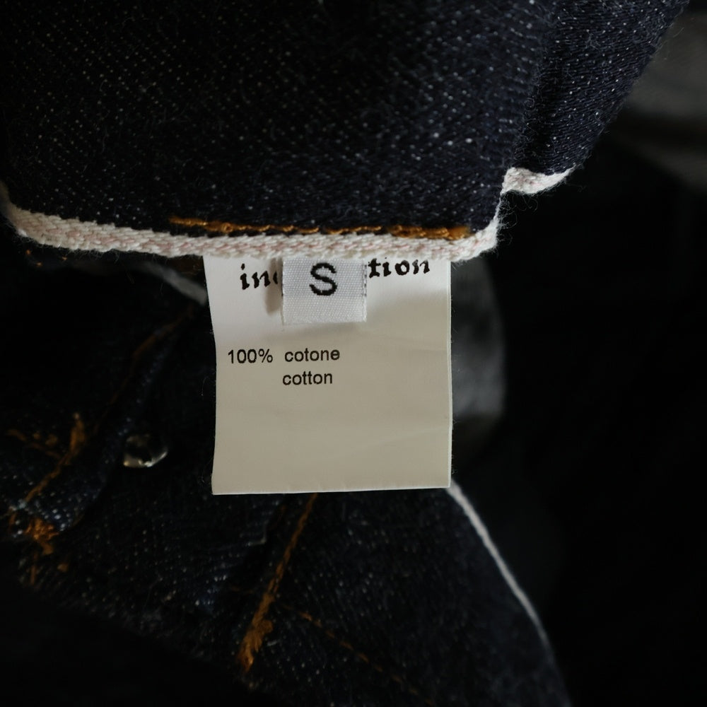 incarnation(インカネーション) サイドライン デニム ハーフパンツ インディゴ