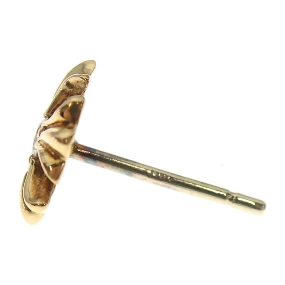 CHROME HEARTS(クロムハーツ) 22K No2 CH PLS 1DIA CHプラス スタッドピアス 1ダイヤ ゴールド BCA021