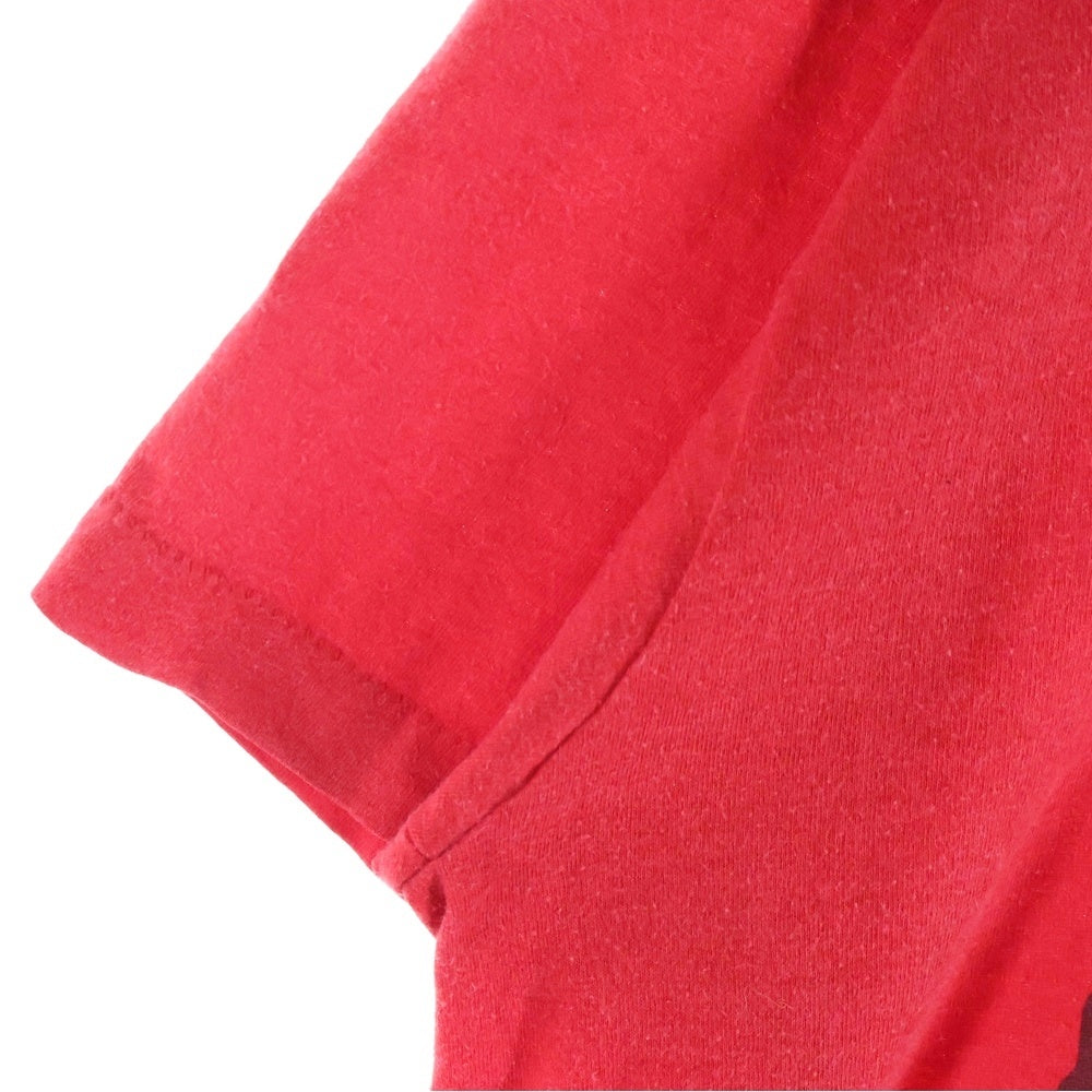 VINTAGE(ヴィンテージ) 90's FISHBONE FUCK RACISM フィッシュボーン フロントプリント 半袖Tシャツ レッド