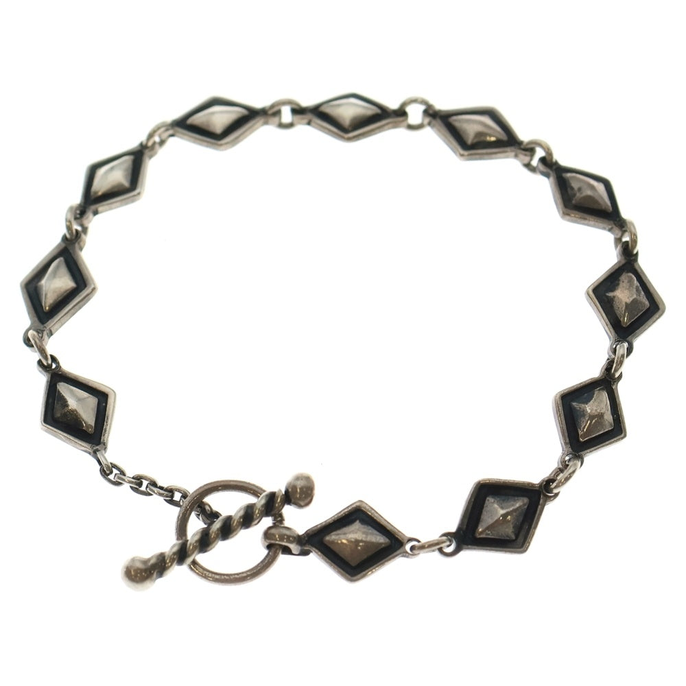 INDIAN JEWELRY(インディアンジュエリー) ダイヤモンドモチーフ ブレスレット シルバー