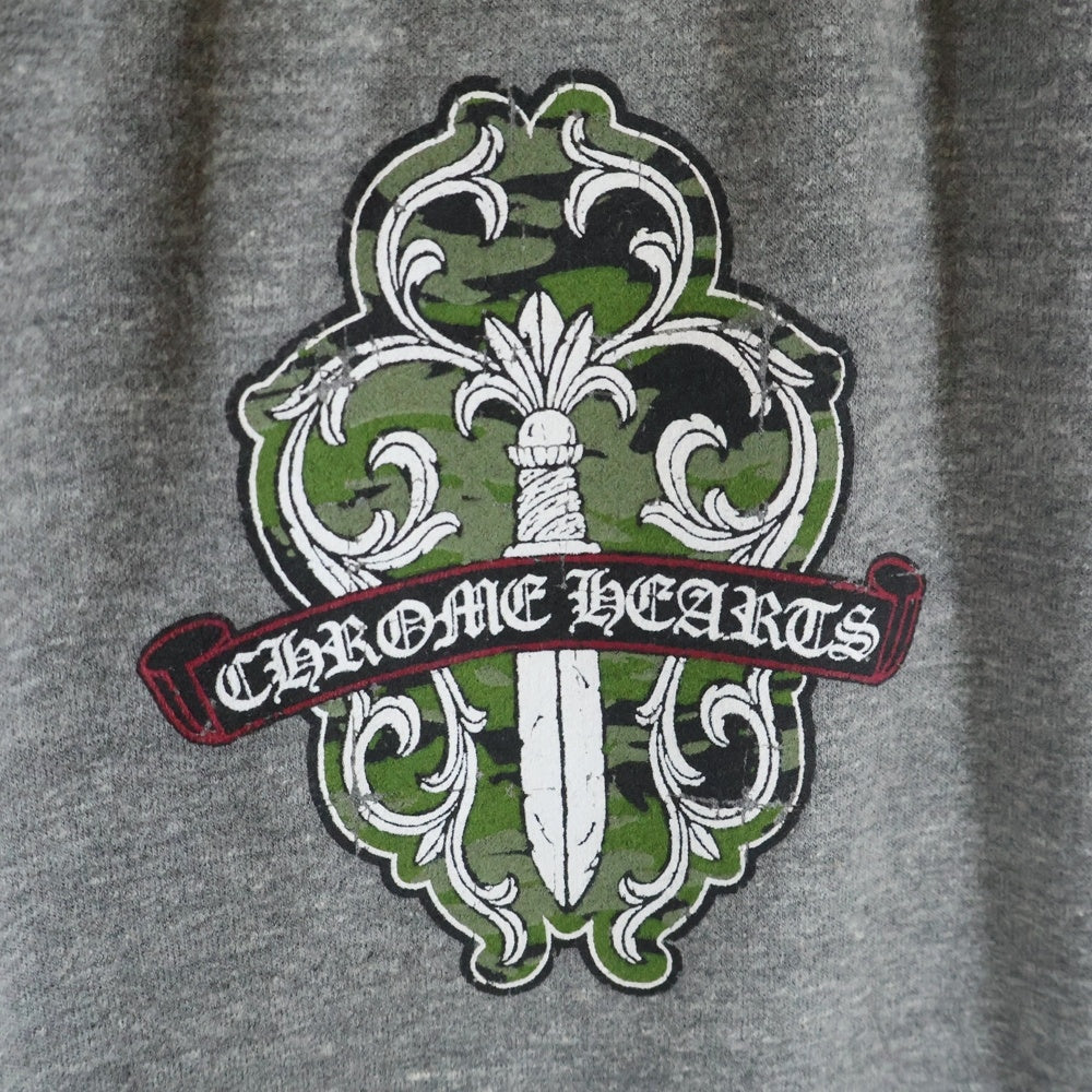 CHROME HEARTS(クロムハーツ) OLD VINE DAGGER SWTSHRT PANTS オールド ヴァインダガー スウェット パンツ グレー
